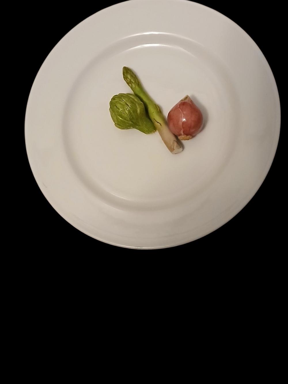 Vintage Fake Food Plate.